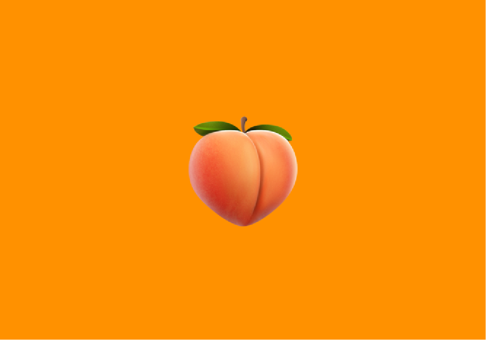 20200727 Emoji Peach 1000x700 Dana Sota